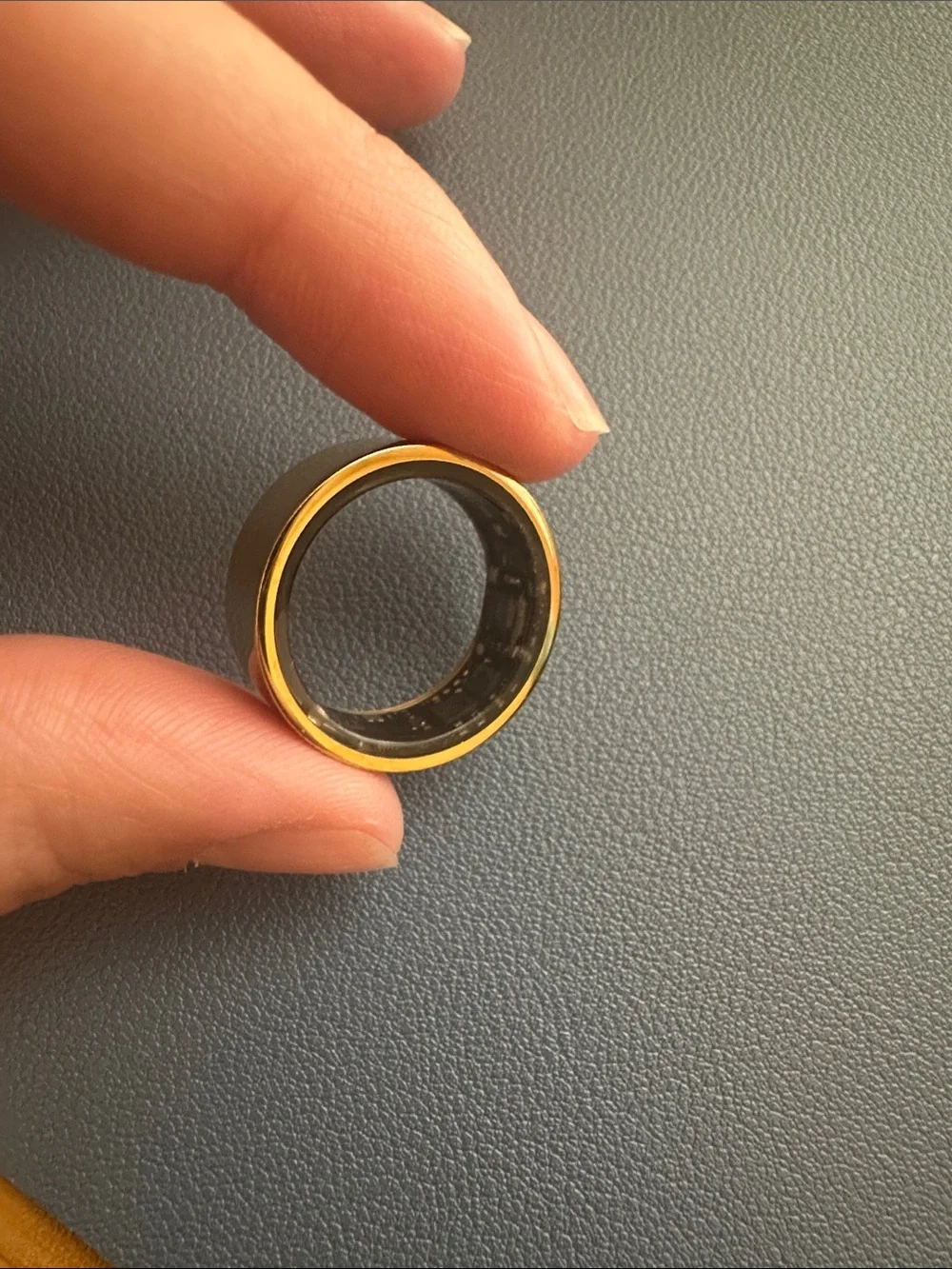 Gold Ultrahuman Ring